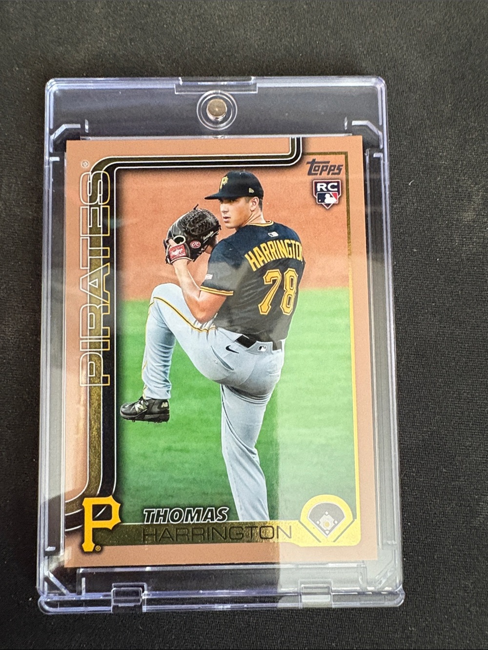 Topps Thomas Harrington Pirates Pitcher Rookie Card - 931/2025